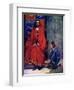 The Little Boy Knelt before the King and Stammered Out the Story, 1120-AS Forrest-Framed Giclee Print