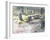 The Little Bridge-Theodore Robinson-Framed Giclee Print