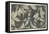 The Little Buffoon, 1542-Hans Sebald Beham-Framed Stretched Canvas