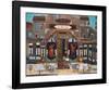 The Little Cafe-Claudette Castonguay-Framed Art Print