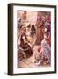 The Little Child Set in their Midst-Harold Copping-Framed Giclee Print