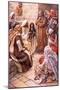 The Little Child Set in their Midst-Harold Copping-Mounted Giclee Print