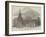 The Little Church at Greensted, Essex, Restored-null-Framed Giclee Print