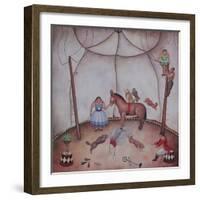 The Little Circus, 1980-Mary Stuart-Framed Giclee Print