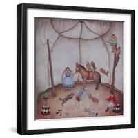 The Little Circus, 1980-Mary Stuart-Framed Giclee Print