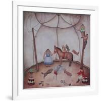 The Little Circus, 1980-Mary Stuart-Framed Giclee Print