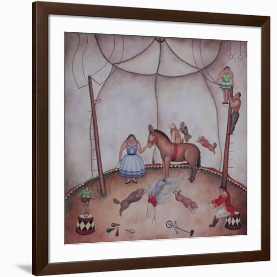 The Little Circus, 1980-Mary Stuart-Framed Giclee Print