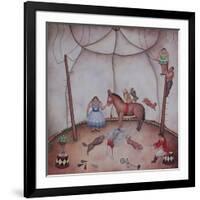 The Little Circus, 1980-Mary Stuart-Framed Giclee Print