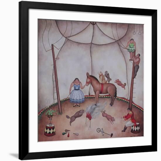 The Little Circus, 1980-Mary Stuart-Framed Giclee Print