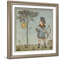 The Little Cock Sparrow-Walter Crane-Framed Giclee Print