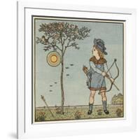 The Little Cock Sparrow-Walter Crane-Framed Giclee Print