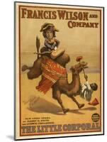 "The Little Corporal" Camel Egyptian Baby Theatre Poster-Lantern Press-Mounted Art Print