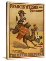 "The Little Corporal" Camel Egyptian Baby Theatre Poster-Lantern Press-Stretched Canvas