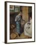 The Little Country Maid-Camille Pissarro-Framed Giclee Print