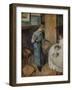 The Little Country Maid-Camille Pissarro-Framed Giclee Print