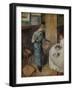 The Little Country Maid-Camille Pissarro-Framed Giclee Print