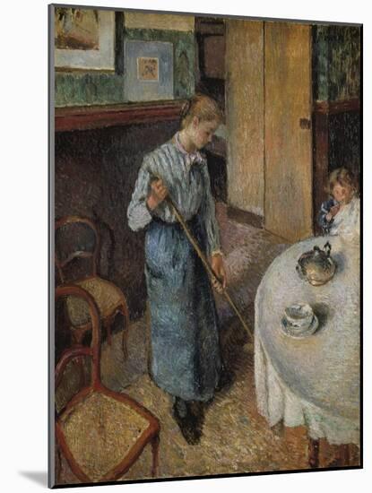 The Little Country Maid-Camille Pissarro-Mounted Giclee Print