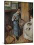 The Little Country Maid-Camille Pissarro-Stretched Canvas