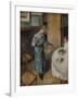 The Little Country Maid-Camille Pissarro-Framed Giclee Print