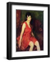 The Little Dancer-Robert Cozad Henri-Framed Giclee Print