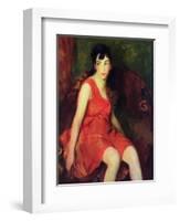 The Little Dancer-Robert Cozad Henri-Framed Giclee Print