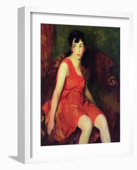 The Little Dancer-Robert Cozad Henri-Framed Giclee Print