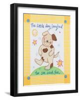 The Little Dog Laughed-Sophie Harding-Framed Art Print