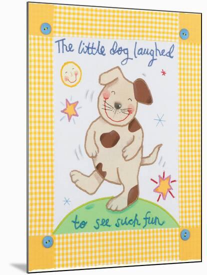 The Little Dog Laughed-Sophie Harding-Mounted Art Print