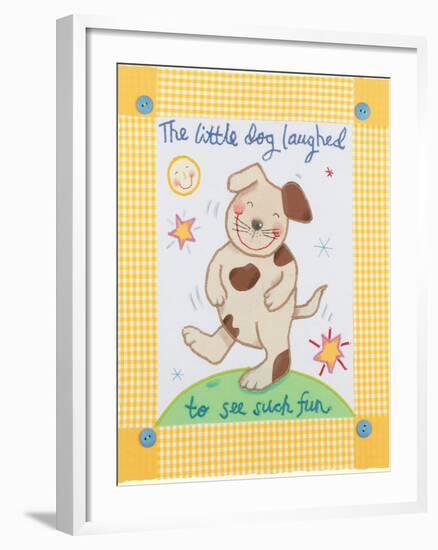 The Little Dog Laughed-Sophie Harding-Framed Premium Giclee Print