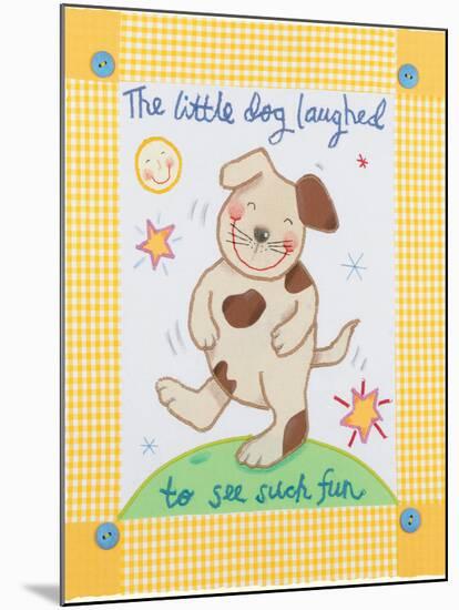 The Little Dog Laughed-Sophie Harding-Mounted Premium Giclee Print
