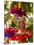 The Little Elf On A Flower In A Fairy Garden-Lilun-Stretched Canvas