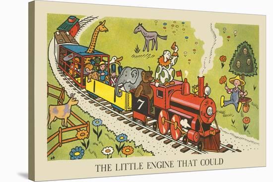 The Little Engine That Could-Hauman-Stretched Canvas