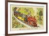 The Little Engine That Could-Hauman-Framed Art Print