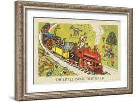 The Little Engine That Could-Hauman-Framed Art Print