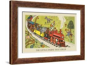 The Little Engine That Could-Hauman-Framed Art Print