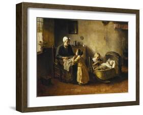 The Little Family-Bernard de Hoog-Framed Giclee Print