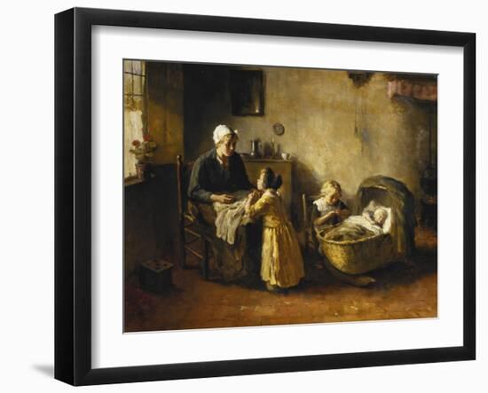 The Little Family-Bernard de Hoog-Framed Giclee Print