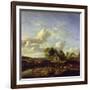 The Little Farm, 1661-Adriaen van de Velde-Framed Giclee Print