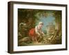 The Little Farm Maid, 1752-Francois Boucher-Framed Giclee Print