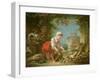 The Little Farm Maid, 1752-Francois Boucher-Framed Giclee Print