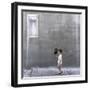 The little fisherman and the Madonna-Lorenzo Grifantini-Framed Photographic Print