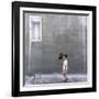 The little fisherman and the Madonna-Lorenzo Grifantini-Framed Photographic Print