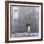 The little fisherman and the Madonna-Lorenzo Grifantini-Framed Photographic Print