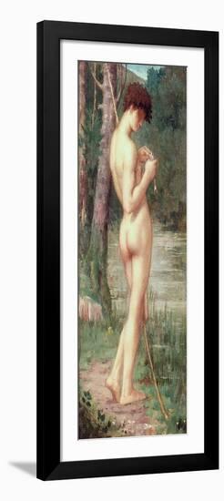 The Little Fisherman-Pierre Puvis de Chavannes-Framed Giclee Print