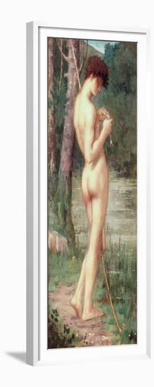 The Little Fisherman-Pierre Puvis de Chavannes-Framed Giclee Print