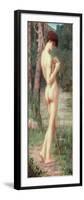 The Little Fisherman-Pierre Puvis de Chavannes-Framed Premium Giclee Print