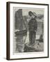 The Little Fisherman-null-Framed Giclee Print