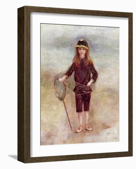 The Little Fisherwoman (Marthe Berard) 1879-Pierre-Auguste Renoir-Framed Giclee Print