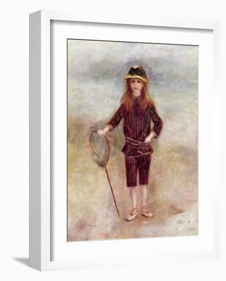 The Little Fisherwoman (Marthe Berard) 1879-Pierre-Auguste Renoir-Framed Giclee Print