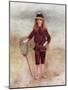 The Little Fisherwoman (Marthe Berard) 1879-Pierre-Auguste Renoir-Mounted Giclee Print